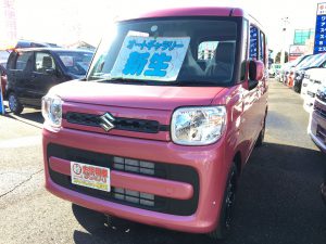 スズキ　スペーシア　埼玉　川越　坂戸　軽自動車　未使用車