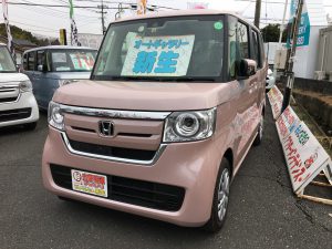ホンダ　N-BOX　軽自動車　未使用車　埼玉　坂戸