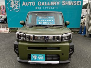 オートギャラリー新生　軽自動車　未使用車　未使用車専門店　埼玉　坂戸　川越　ダイハツ　タフト　DAIHATSU