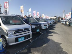 オートギャラリー新生　軽自動車　未使用車　未使用車専門店　埼玉　坂戸　川越　車　スズキ　ワゴンR

