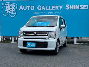 オートギャラリー新生　軽自動車　未使用車　未使用車専門店　埼玉　坂戸　鶴ヶ島　東松山　スズキ　SUZUKI　ワゴンR