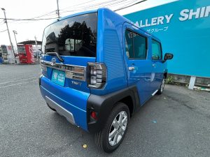 オートギャラリー新生　軽自動車　未使用車　未使用車専門店　埼玉　坂戸　川越　車　ダイハツ　タフト