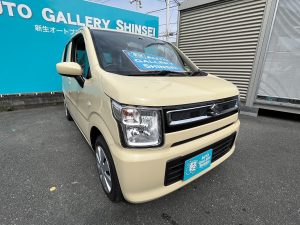 オートギャラリー新生　軽自動車　未使用車　未使用車専門店　埼玉　坂戸　川越　鶴ヶ島　スズキ　ワゴンR