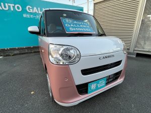 オートギャラリー新生　軽自動車　未使用車　未使用車専門店　ダイハツ　ムーヴキャンバス