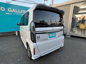 オートギャラリー新生　軽自動車　未使用車　未使用車専門店　埼玉　坂戸　鶴ヶ島　川越　HONDA　NBOXカスタム