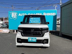 オートギャラリー新生　軽自動車　未使用車　未使用車専門店　埼玉　坂戸　川越　鶴ヶ島　川越　ホンダ　NBOXカスタム